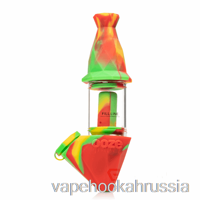 Vape Russia Ooze Bectar силиконовый барботер раста (зеленый/красный/желтый)